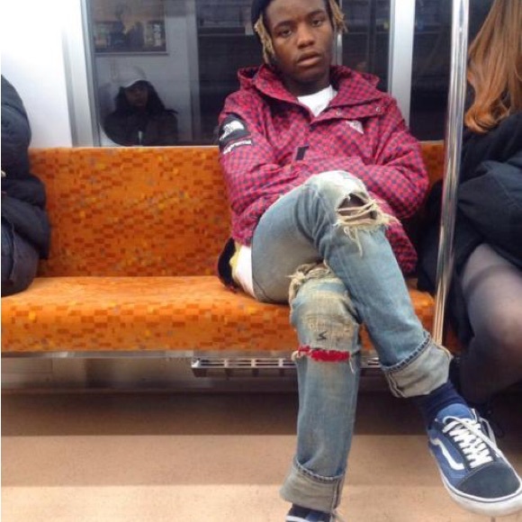 Undercover 68 Red Yarn Japanese Denim (Size M) - Picture 8 of 9